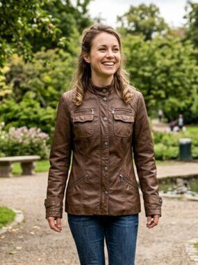 Danier Leather Light Brown Jacket